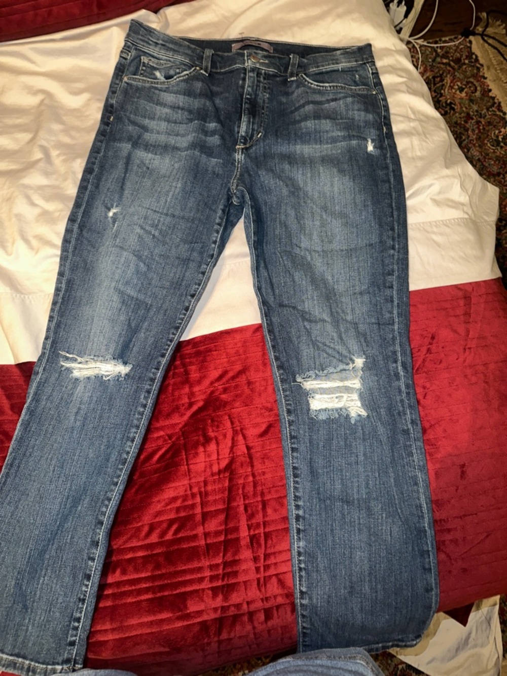 Joes jeans size Blue Distressed Women's Jeans - Classic Mid Wash see photos